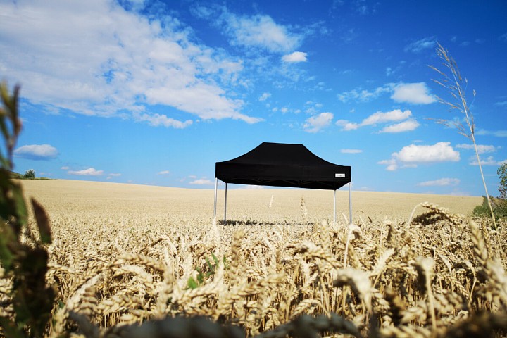 3x3 m Reklaminė žirklinė palapinė