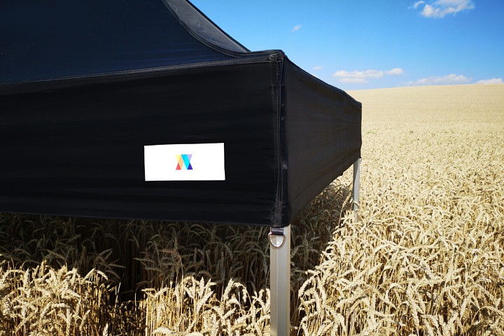 3x3 m reklaminė vakarėlių palapinė