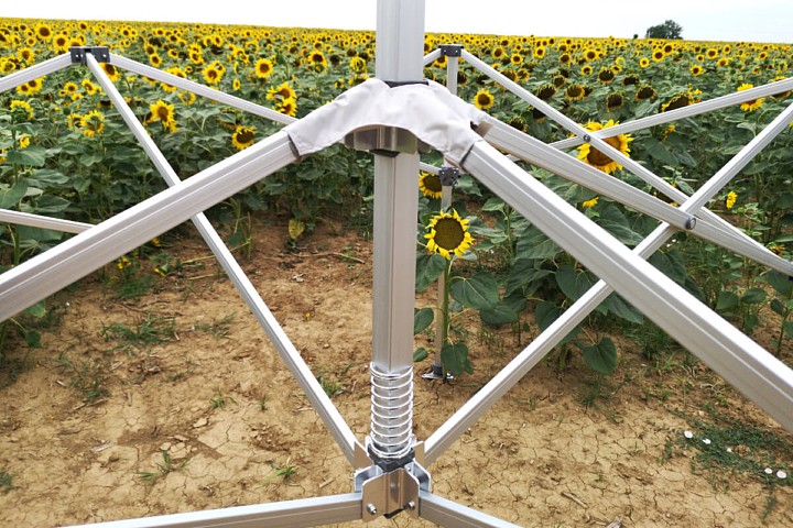 sodo parodų pavėsinė 4,5m*3m