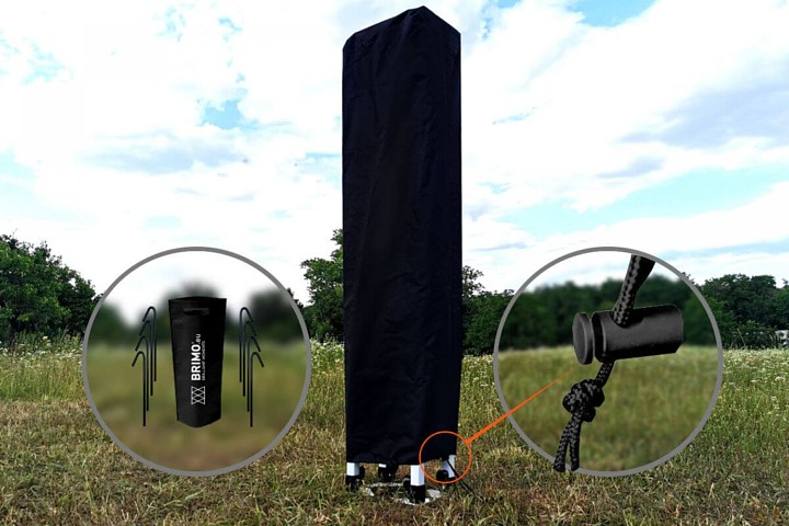 sodo parodų pavėsinė 2X3