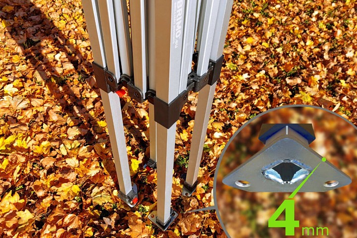 2mx2m Reklaminė žirklinė palapinė