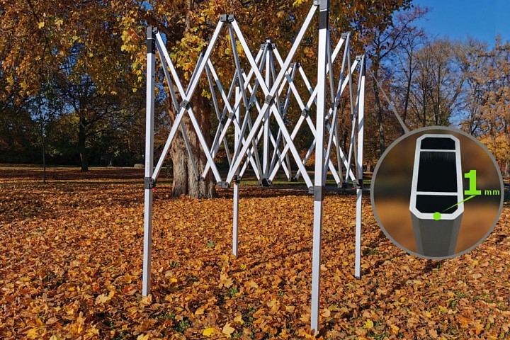 2mx2m parodų paviljonas