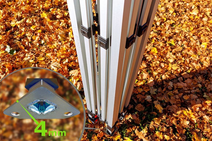 3mx3m Scissor reklaminės palapinės