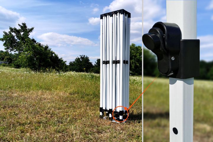 sodo parodų pavėsinė 6x3m