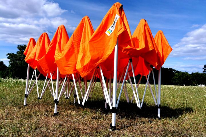 Žirklinė palapinė spausdinimui 6x3m