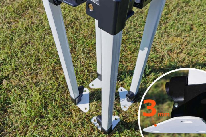 Vakarėlių parodų palapinė 2x2m