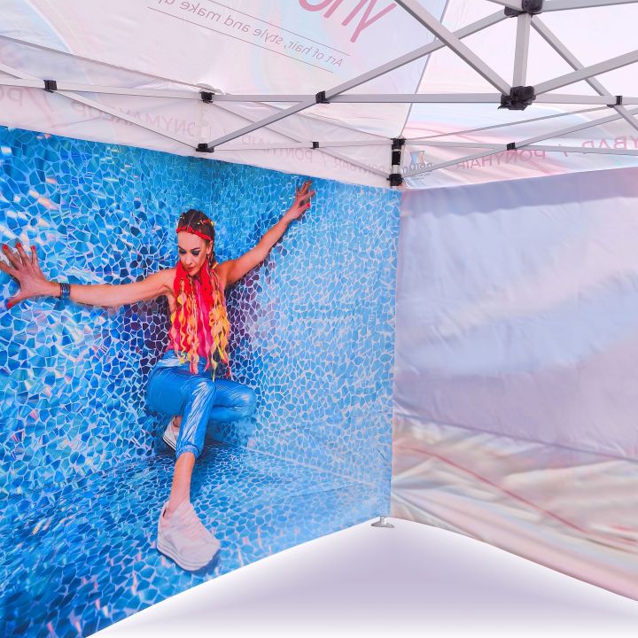 Didelio formato vakarėlių palapinė